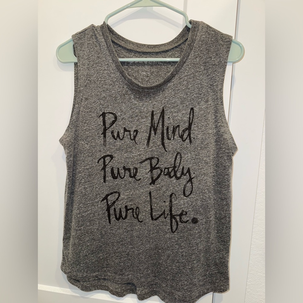 PURE BARRE Pure Mind Pure Body Pure Life tank